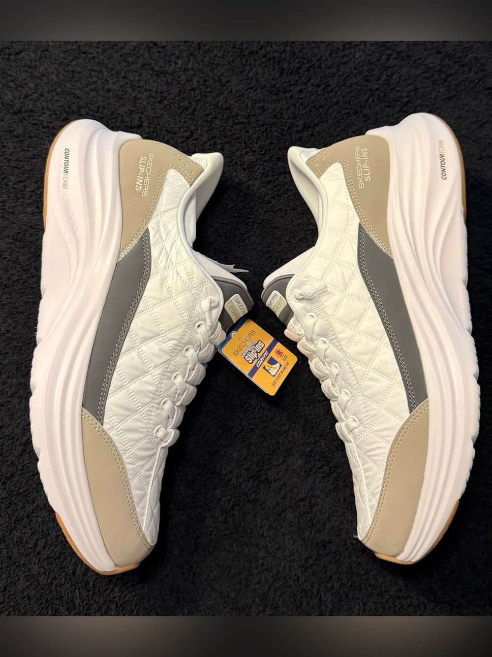 Skechers Slip-ins Contour Foam Cozy Fit Kiroh Sneaker NWT - Picture 6 of 10